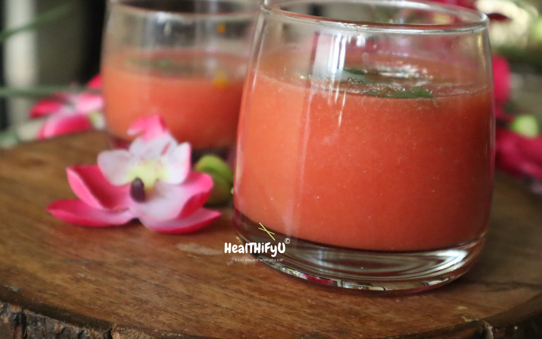 Aloevera-Watermelon Immunity Booster Smoothie