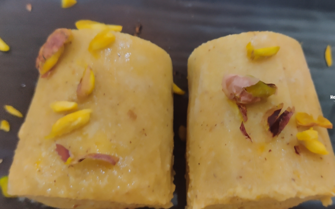 Vegan Mango Kulfi Recipe – with coconut milk