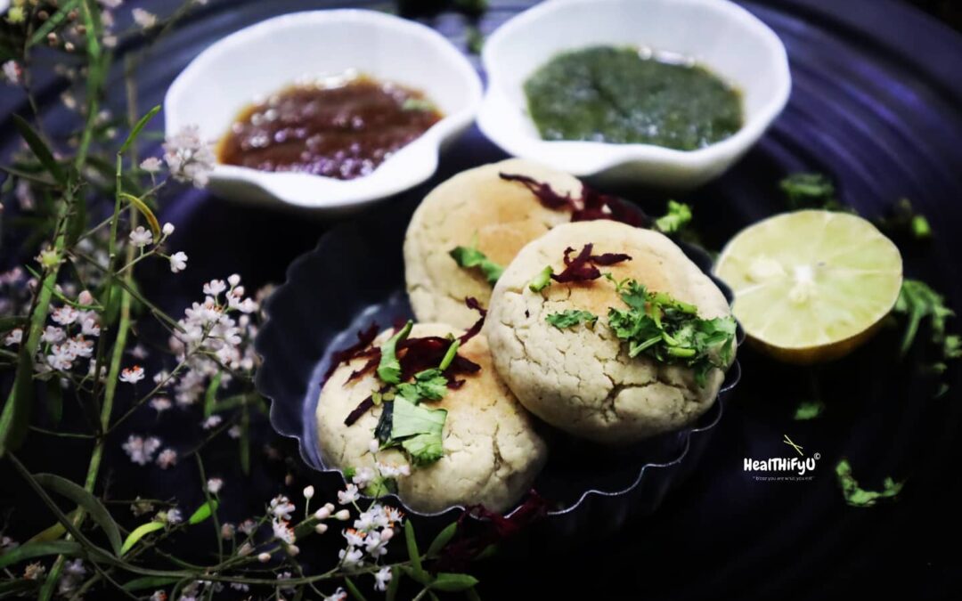 Gluten Free & Baked Moong Daal Kachori
