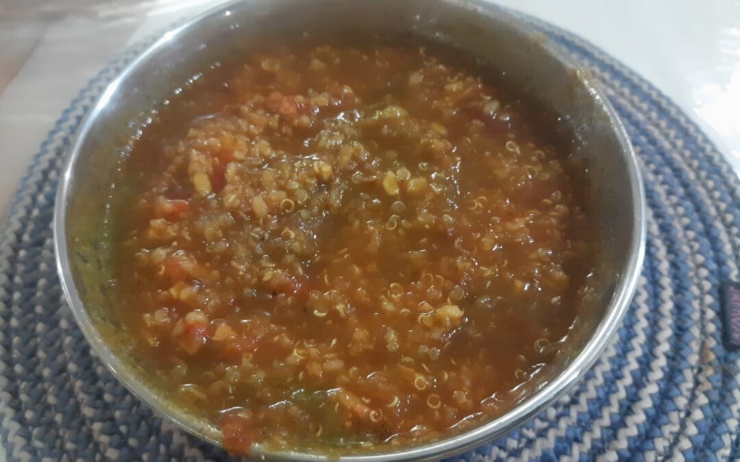 Quinoa- Moong Dal Veg Khichdi