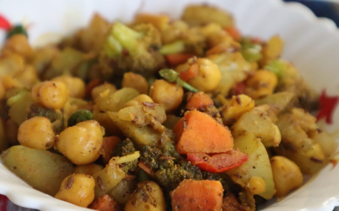 Fulfilling Chickpea Salad