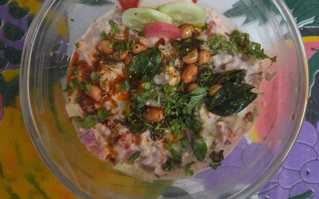 Salted Oats Curd bowl