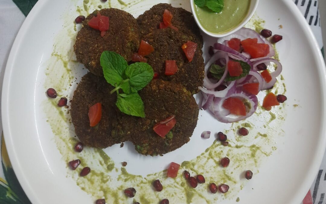 Vegetable Flax Seeds Tikkis