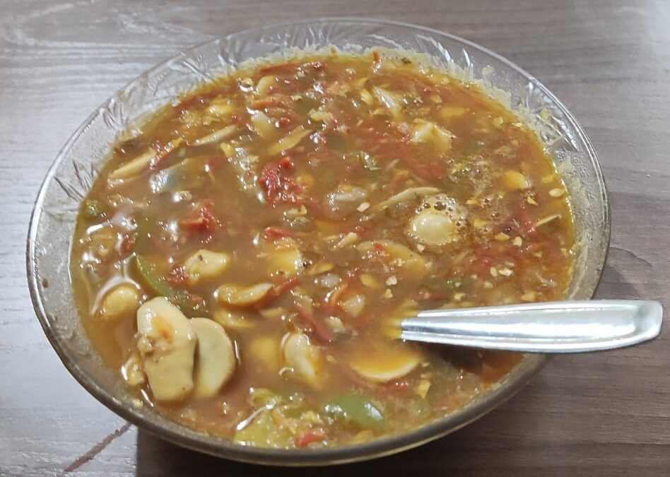 Chickpeas Mushroom Soup