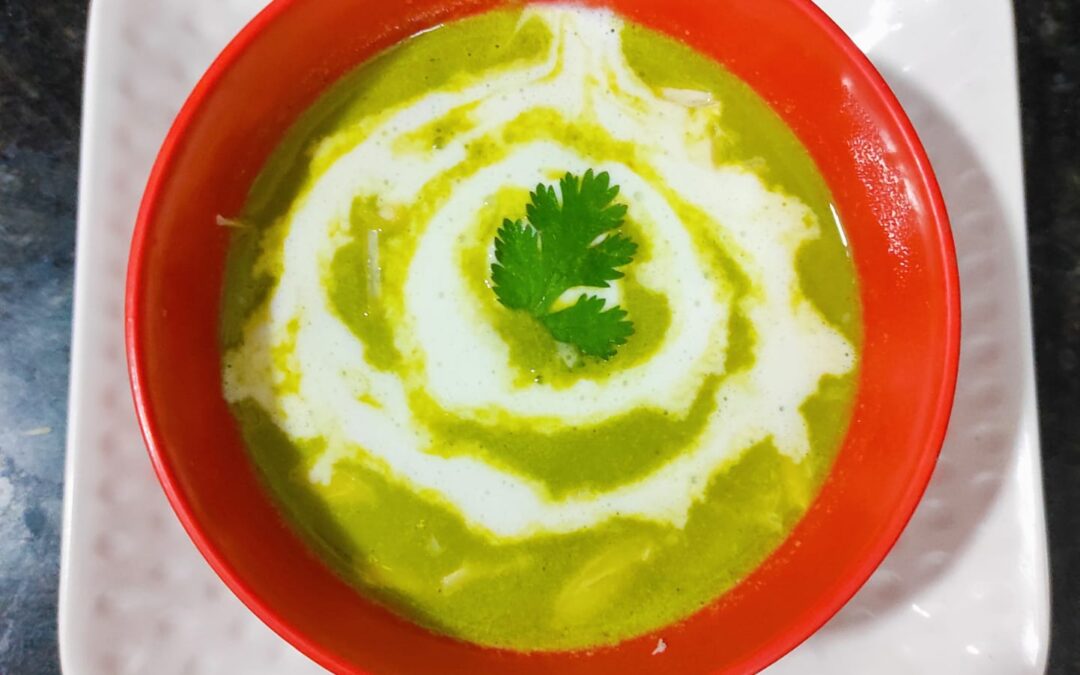 Broccoli- Almond Soup